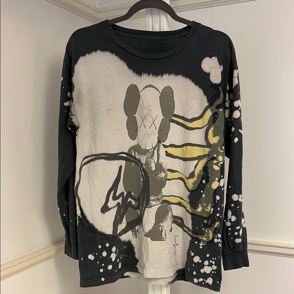 Kaws x Fragment x Cactus Jack Long sleeve tee